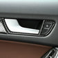 Passend für Audi A4 B8 Türgriffrahmen Blenden für Türgriffe in Carbon Optik