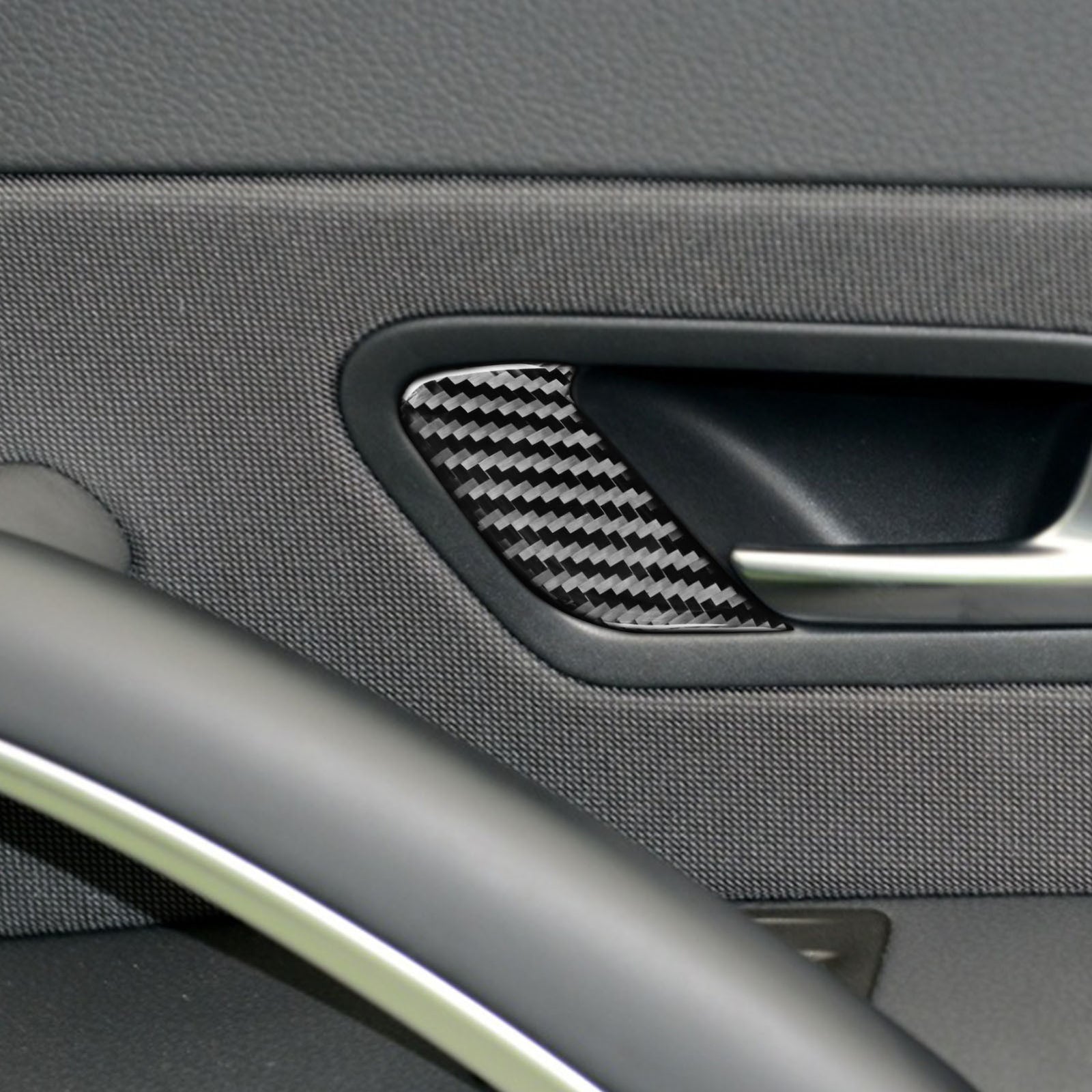 Passend für VW Scirocco Türgriff Blenden Abdeckung Rahmen Carbon