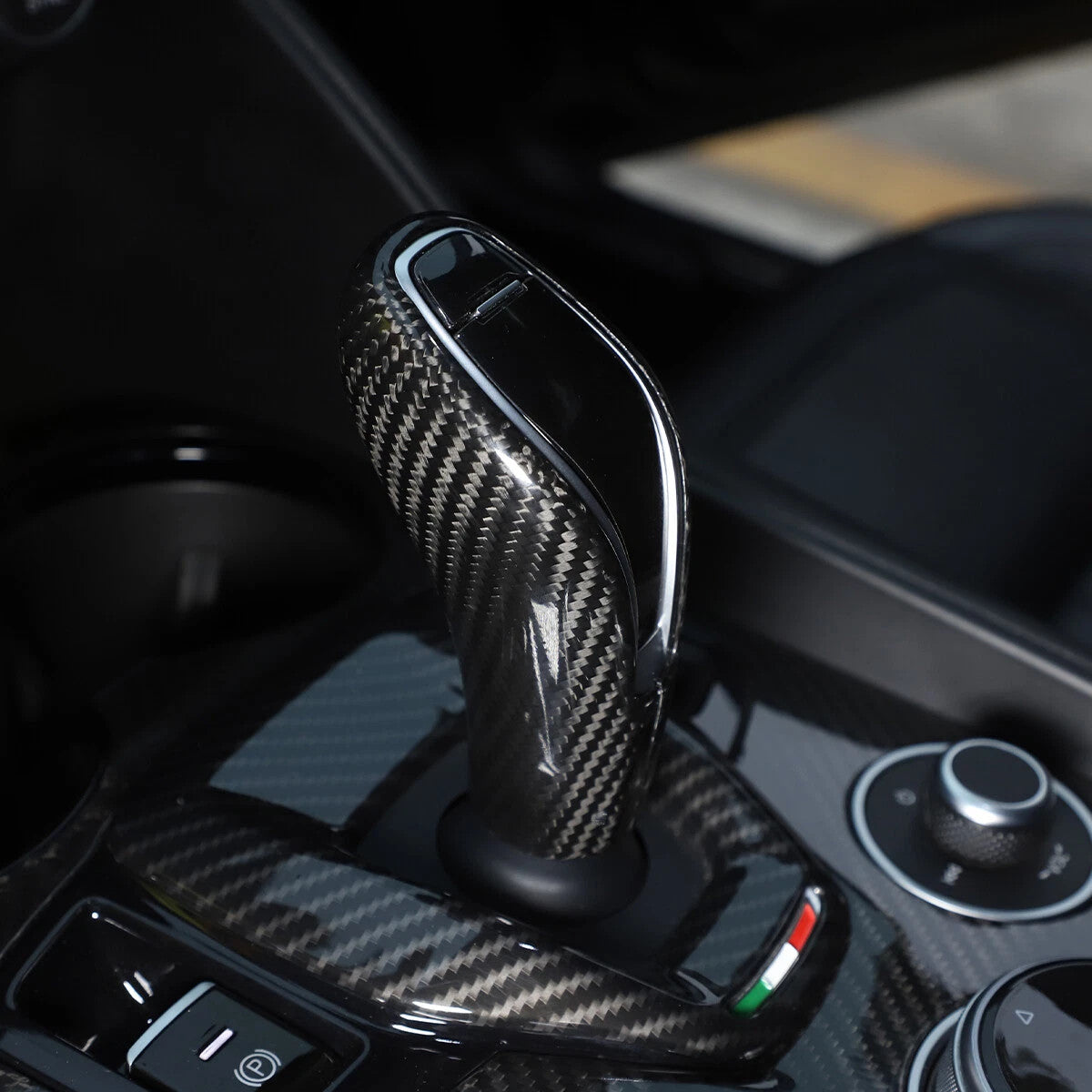 Passend für Alfa Romeo Giulia Stelvio ab 2020 Gangschaltung Blende