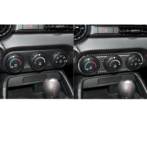 Passend für Mazda MX-5 Klimaregler Blenden Abdeckung Carbon