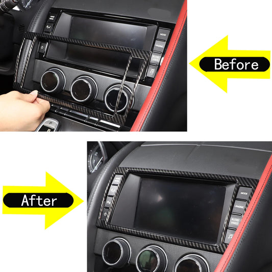 Passend für Jaguar F Type 2013-2018 Navigation Blende