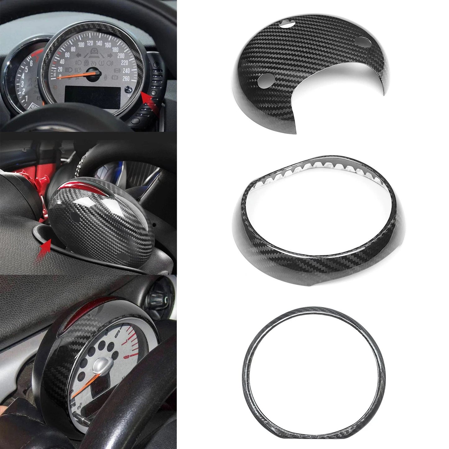Passend für Bmw Mini Cooper R55 R56 R60 Tacho Blende