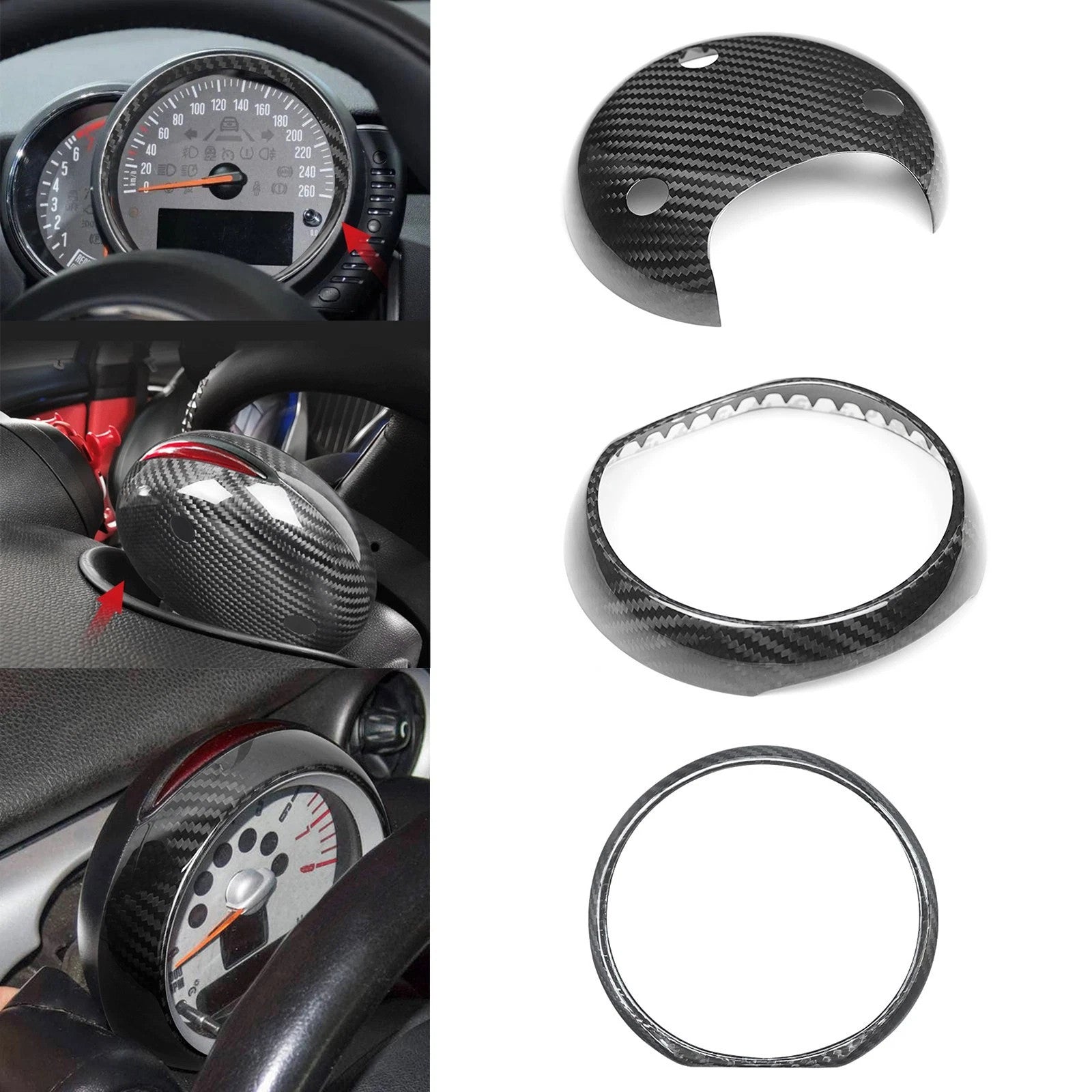Passend für Bmw Mini Cooper R55 R56 R60 Tacho Blende