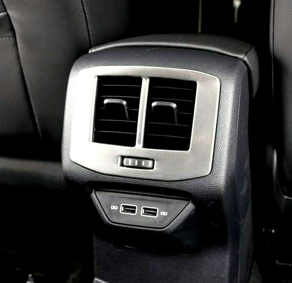 Passend für VW T-Roc TDI TSI Rline Edelstahl Blende Lüftung Abdeckung Rahmen