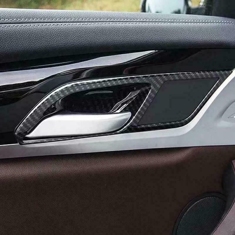 Passend für Türgriff Schalen Rahmen Zier Blende Carbon Matt Optik Passend Für BMW X3 G01