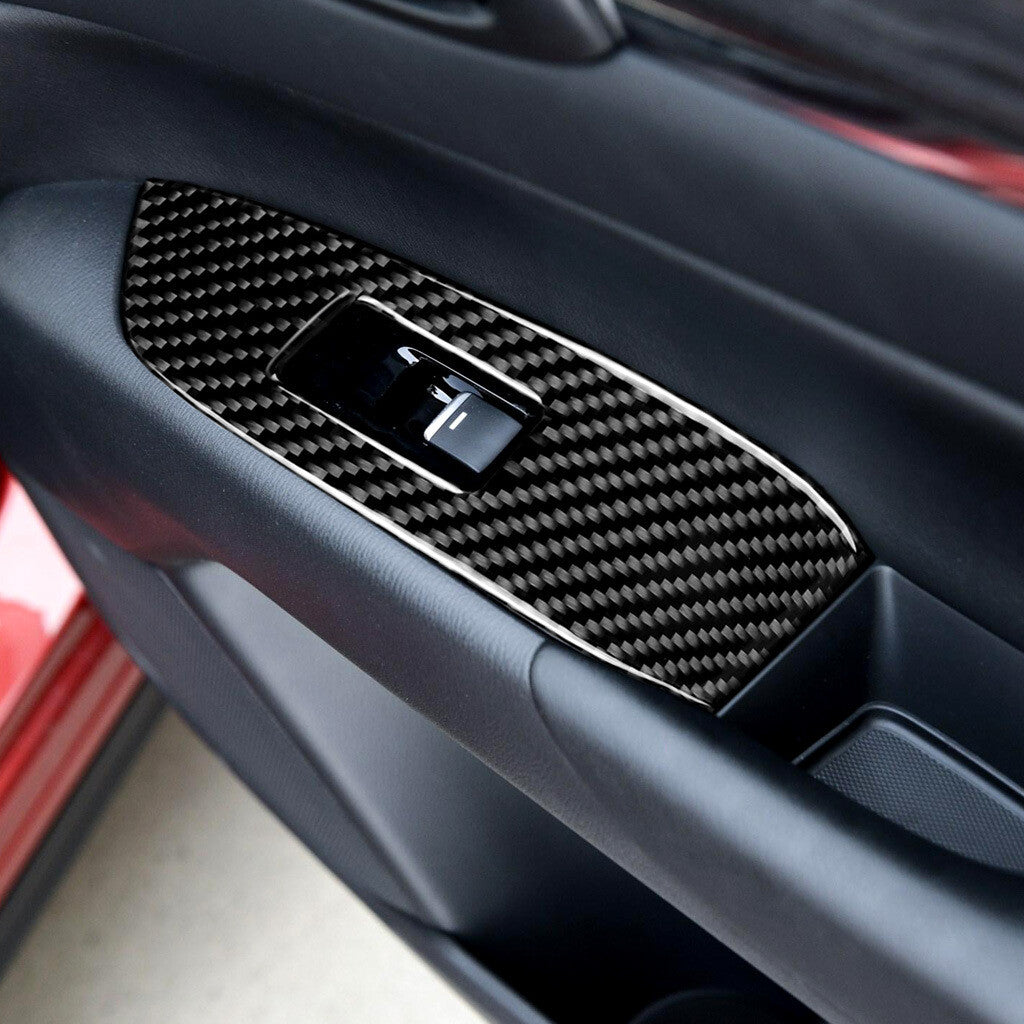 Passend für Mazda CX-5 Fensterheber Blenden Abdeckung Rahmen Carbon