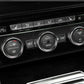 Passend für VW 7 MK7 GTI Ringe Klima Regler Knopf Heizungsregler Blende Schwarz