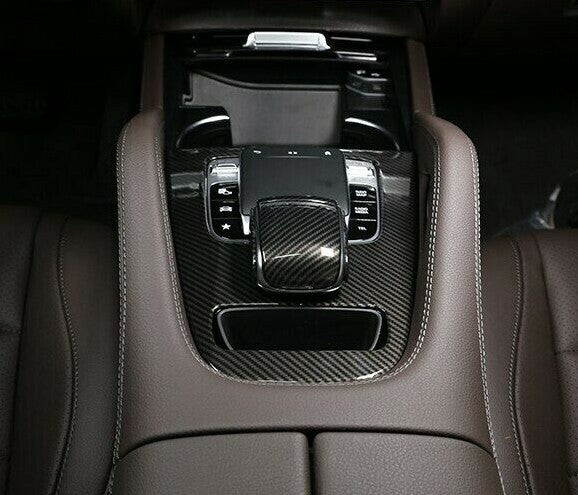 Passend für Mercedes Benz GLE GLS W167 X167 Blende Mittelkonsole Carbon Abdeckung