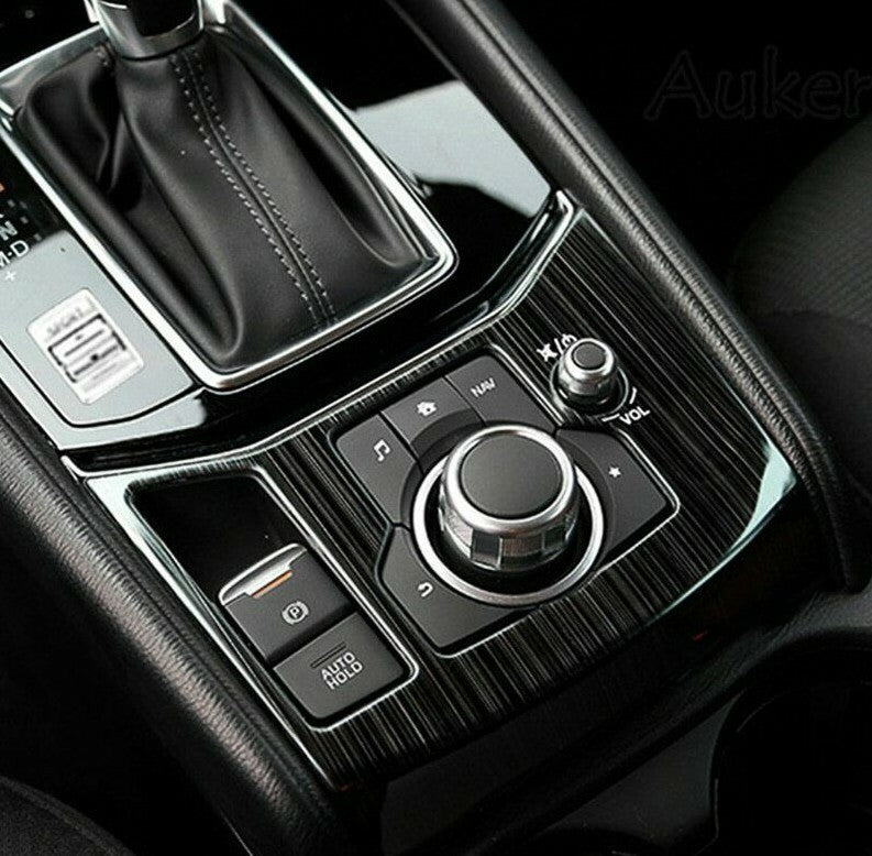 Passend für Mazda CX5 Mittelkonsole Blende Rahmen Abdeckung Edelstahl