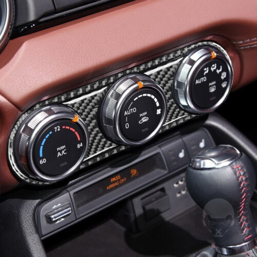 Passend für Mazda MX-5 Klimaregler Blenden Abdeckung Carbon