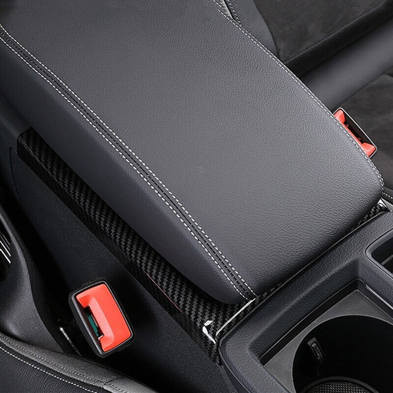 Passend für Audi Q3 Mittelarmlehne Carbon Blende Schutz Veredelung Rahmen