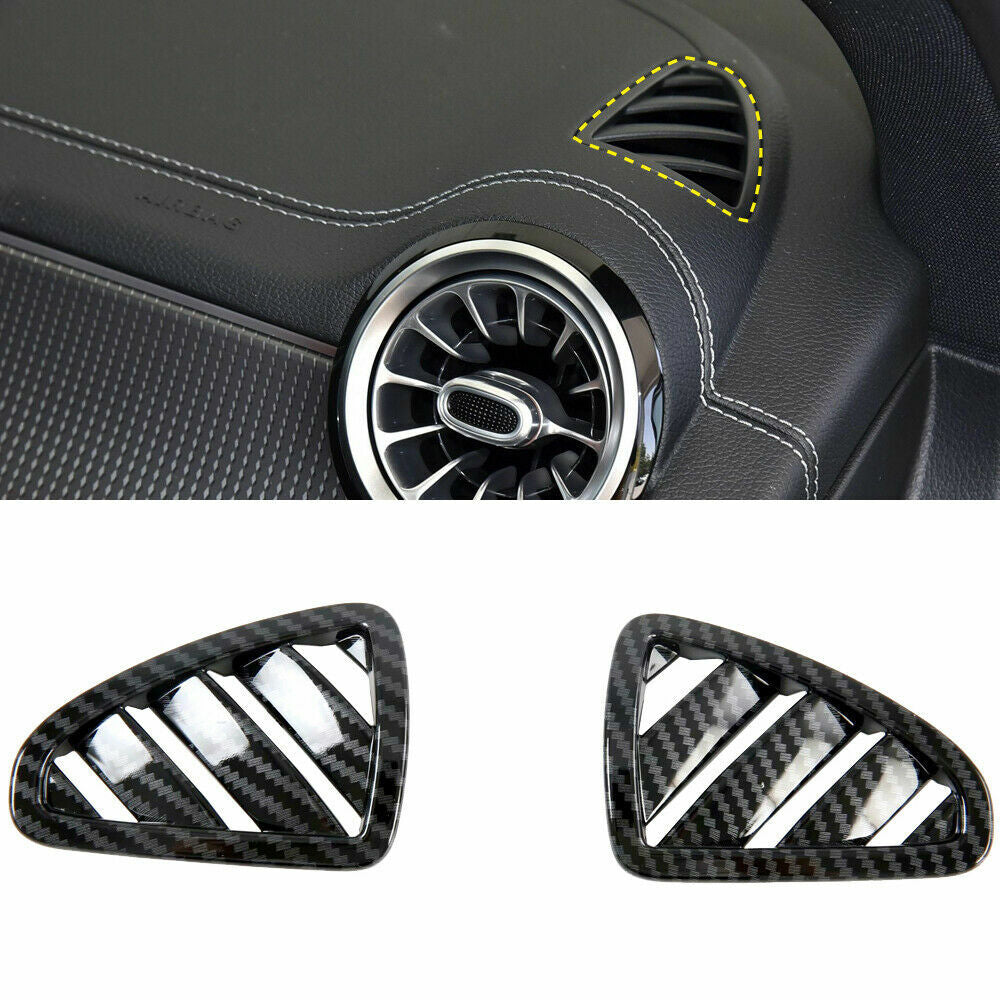 Passend für Mercedes-Benz GLA Lüftung Blenden Rahmen Tuning Carbon