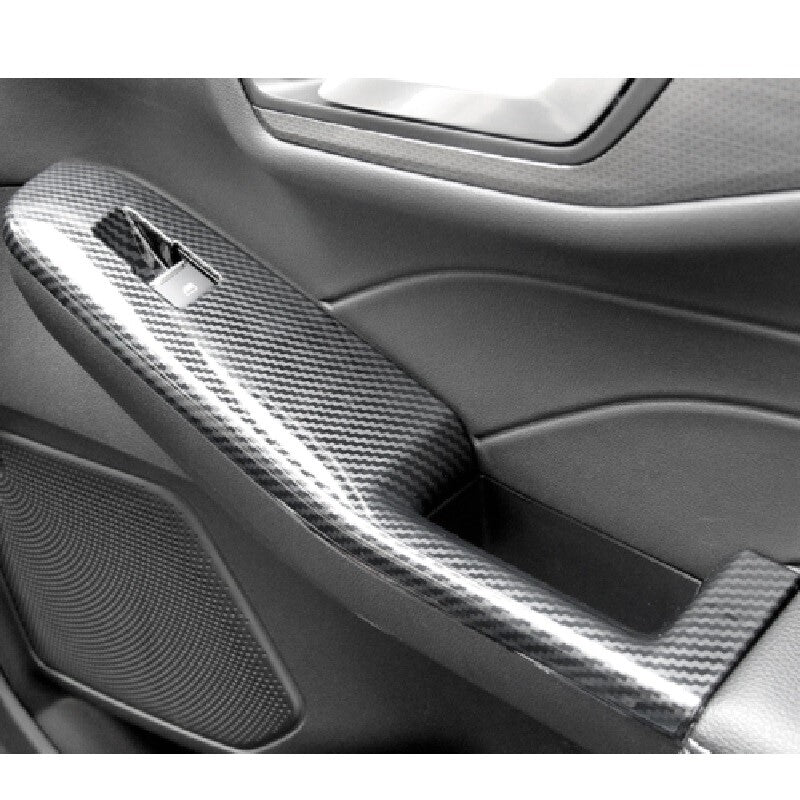 Passend für Ford Escape Kuga Fensterheber Blenden Abdeckung Rahmen Carbon