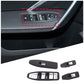 Passend für BMW X1 2023-2024 Fensterheber Blenden Abdeckung Carbon