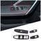 Passend für BMW X1 2023-2024 Fensterheber Blenden Abdeckung Carbon