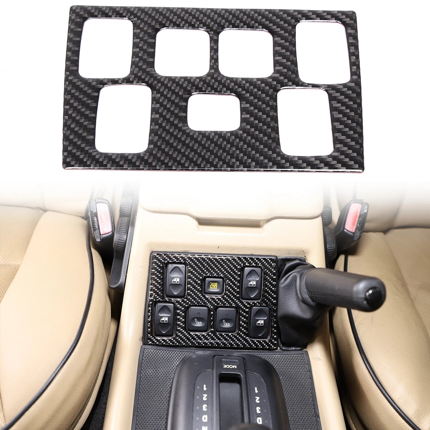 Passend für Land Rover Discovery 2 98-03 Fensterheber Blende