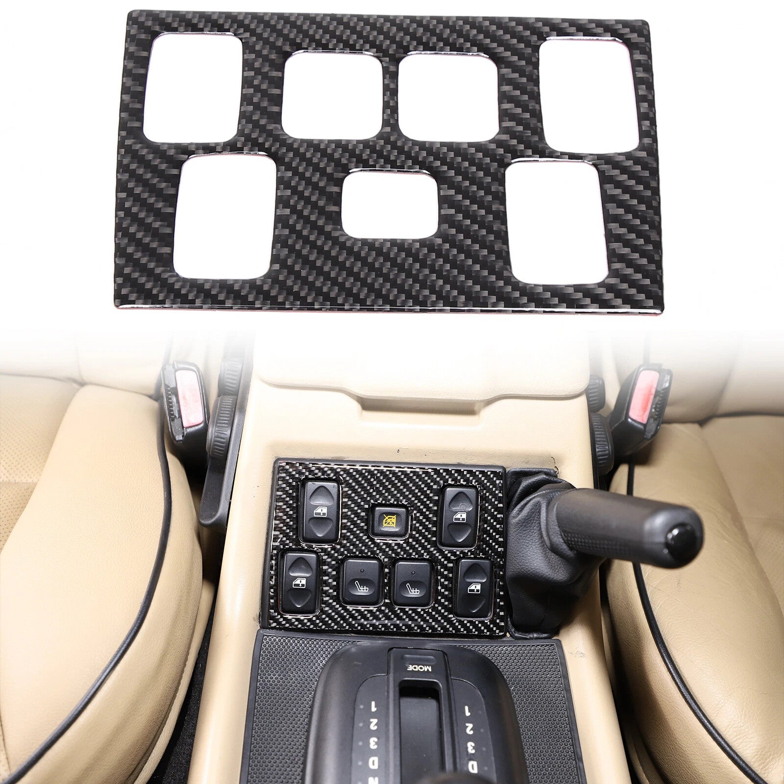 Passend für Land Rover Discovery 2 98-03 Fensterheber Blende