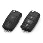 Passend für VW Golf 6 Polo Tiguan Passat Touran Carbon Schlüssel Cover Hülle