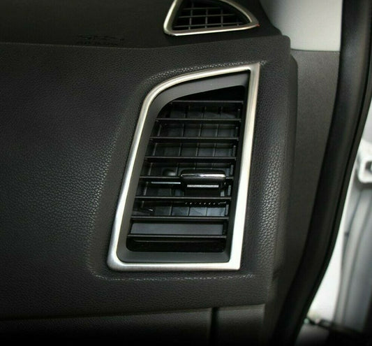 Passend für Mitsubishi ASX Outlander 4 Teile Edelstahl Lüftung Blende Luftauslass