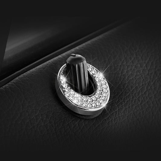 Passend für Mercedes GLA GLK E Klasse Türpin Rahmen Blende Silber Glitzer Strass