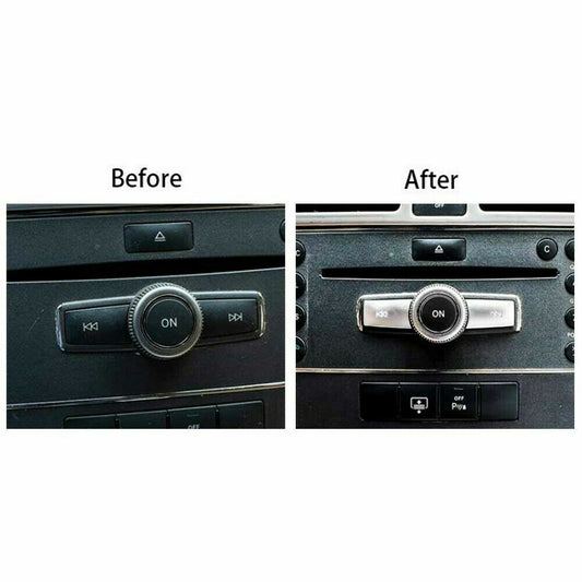 Passend für Mercedes C W204 E212 Radio Blenden Rahmen Zierblende Abdeckung