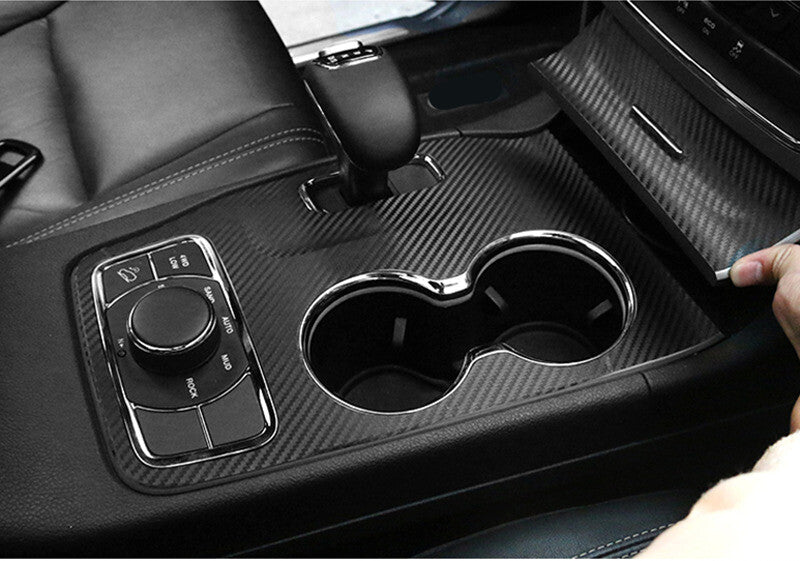 Passend für Jeep Cherokee Mittelkonsole Abdeckung Blenden Rahmen Tuning