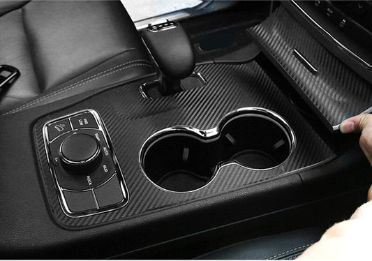 Passend für Jeep Cherokee Mittelkonsole Abdeckung Blenden Rahmen Tuning
