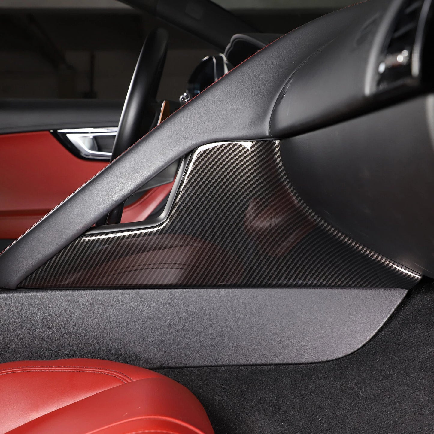 Passend für Jaguar F Type 2013-2024 Mittelkonsole Blende