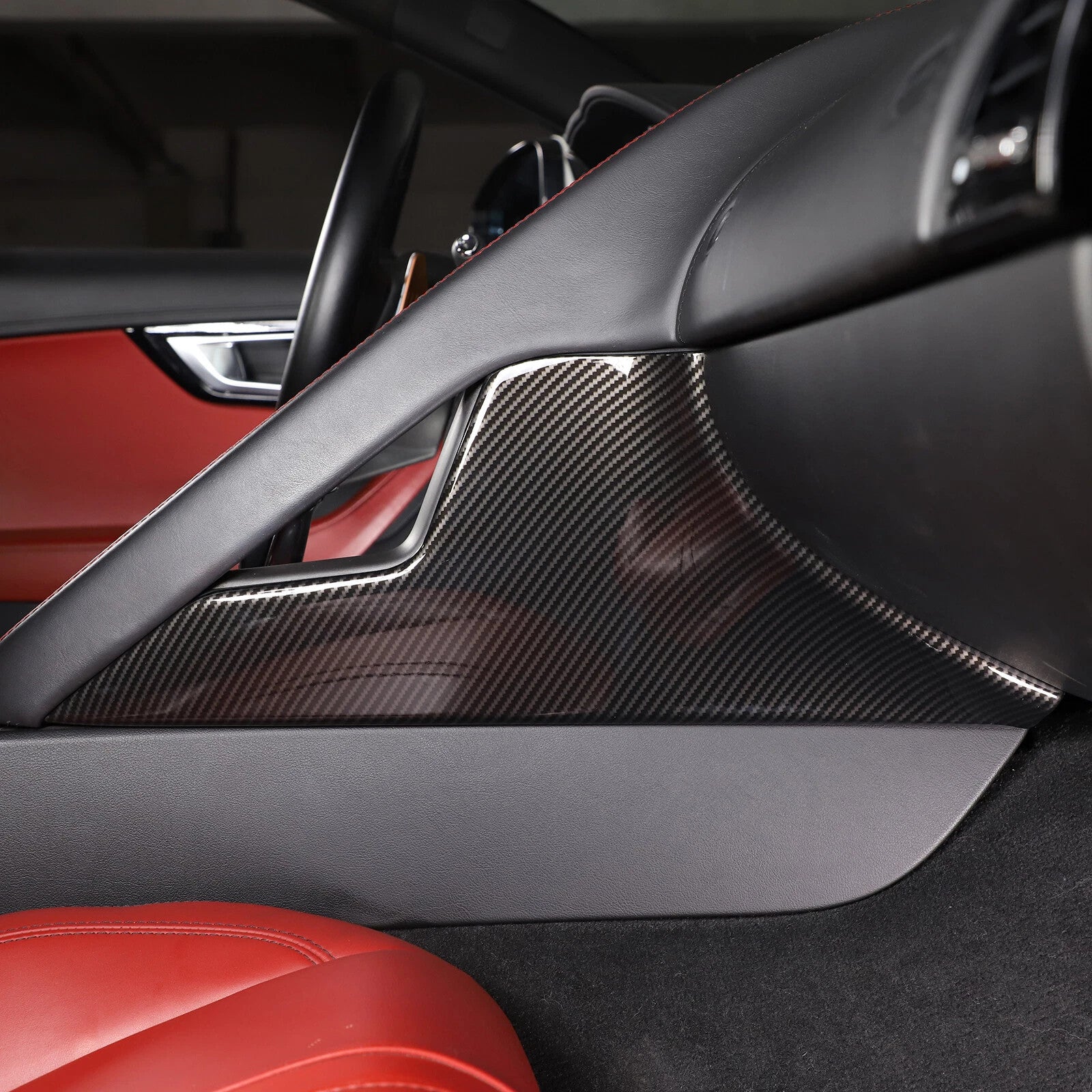Passend für Jaguar F Type 2013-2024 Mittelkonsole Blende