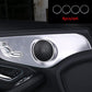 Passend für Mercedes GLC X253 C Class W205 Lautsprecher Blenden Rahmen Silber
