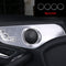 Passend für Mercedes GLC X253 C Class W205 Lautsprecher Blenden Rahmen Silber
