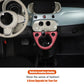 Passend für Fiat 500 2011-2025 Gangschaltung Blende