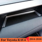 Passend für Toyota Rav4 2016-18 Aufbewahrungsbox Blende Zierblende Abdeckung Silb