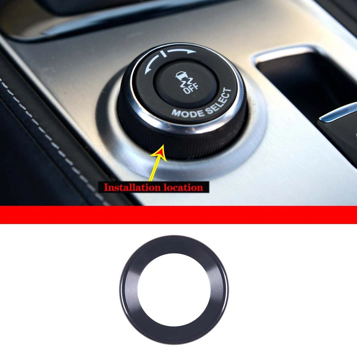 Passend für Corvette C7 2014-2019 Gangschaltung Blende
