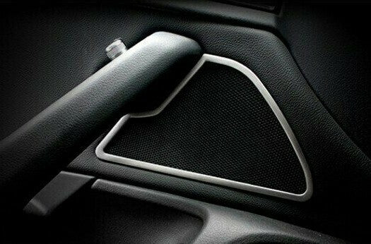 Passend für Audi A6 C7 2012-2018 Lautsprecher Rahmen Blenden Edelstahl