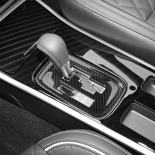 Passend für Mitsubishi Outlander Schaltung Blenden Abdeckung Rahmen Carbon