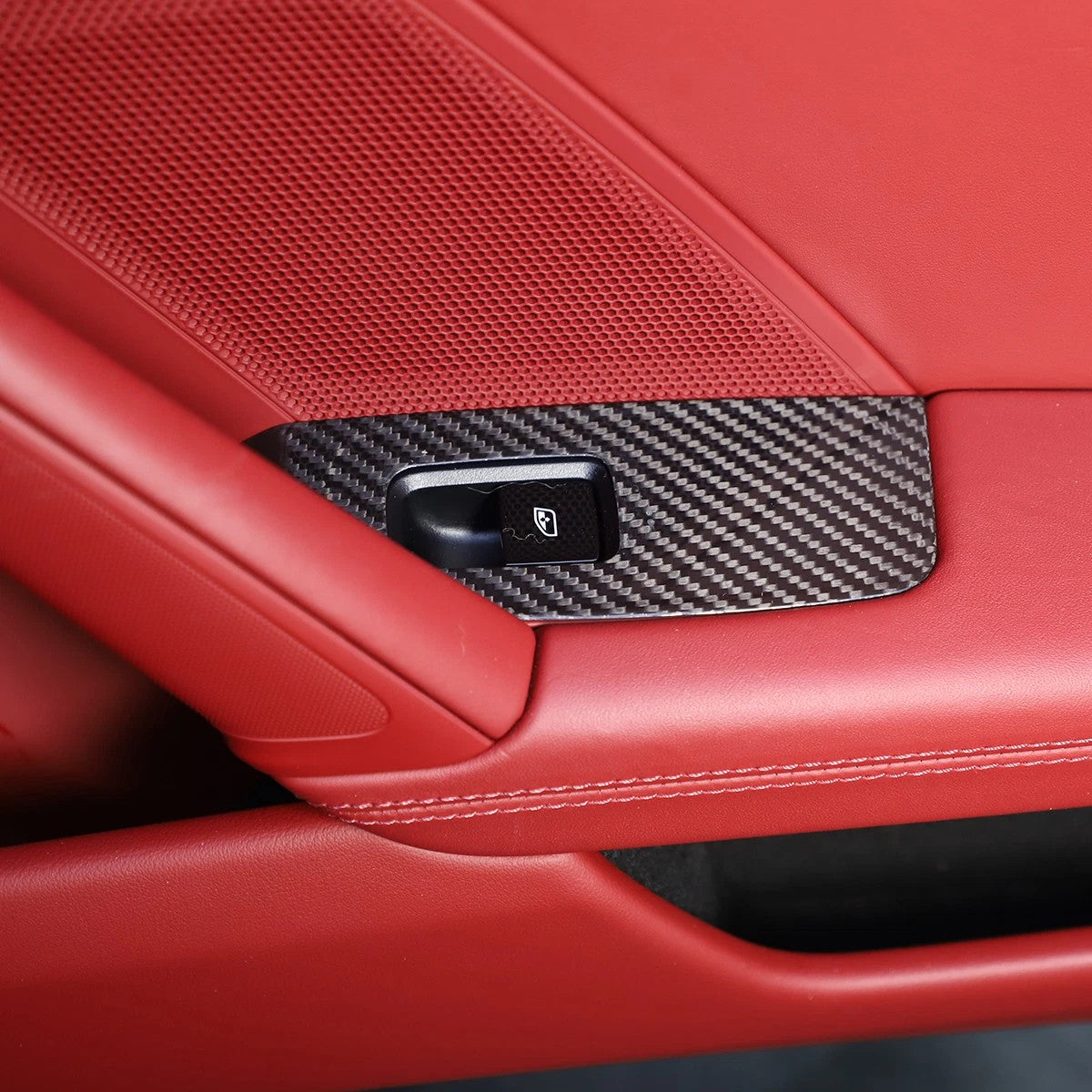 Passend für Porsche 911 2019-2025 Fensterheber Blende