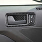 Passend für Ford Mustang 09-13 Türgriff Rahmen Blenden Abdeckung Carbon