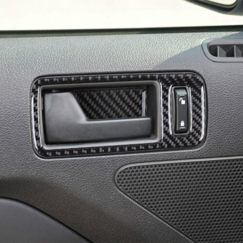 Passend für Ford Mustang 09-13 Türgriff Rahmen Blenden Abdeckung Carbon