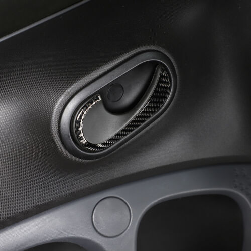 Passend für Benz Smart Fortwo Türgriffe Blenden Abdeckung Carbon