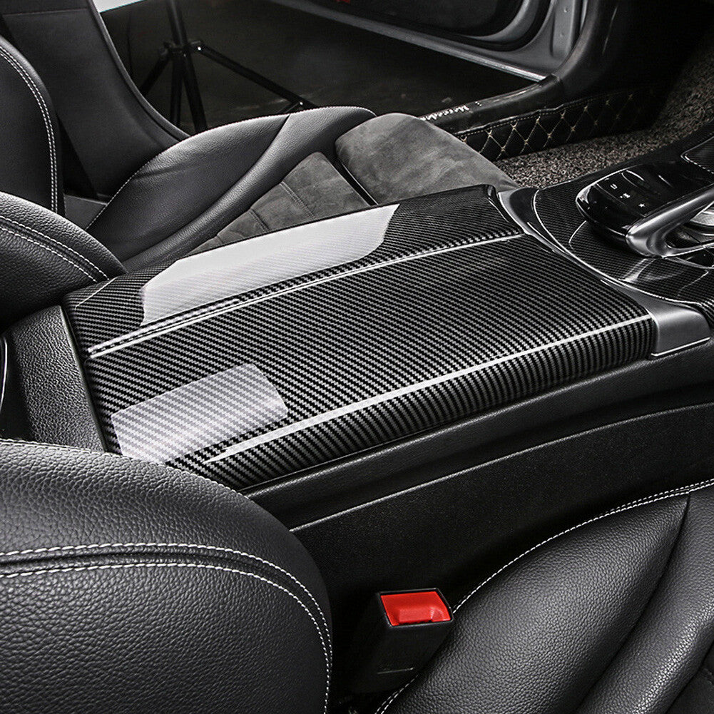 Passend für Mittelkonsole Aufbewahrungsbox Armlehne Blende Passend Für Mercedes Benz W213