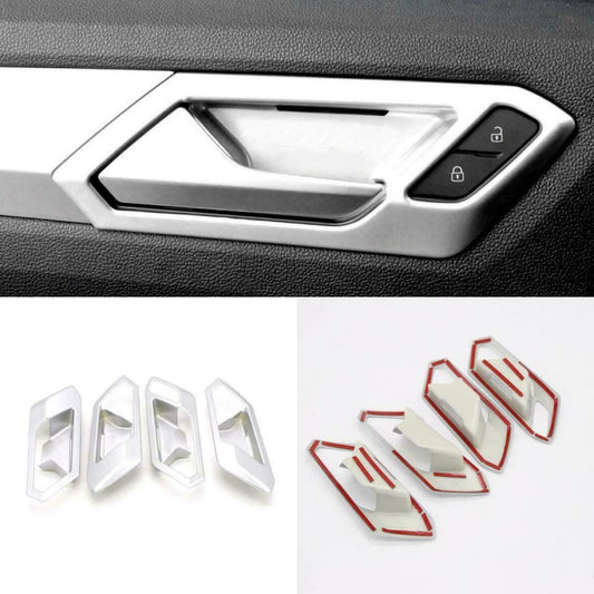 Passend für Handgriffe Blende Zierblende Abdeckung Rahmen Passend Für VW T-Roc TDI TSI