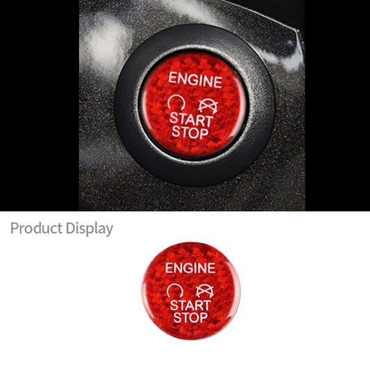 Passend für Ford Focus MK3 Kuga Start Stop Blenden Abdeckung Rahmen Rot