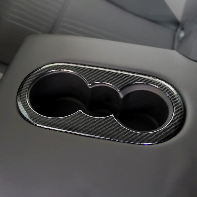 Passend für VW Golf 8 MK8 Becherhalter Blenden Abdeckung Rahmen Carbon