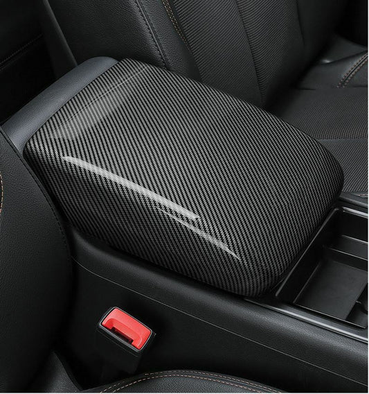 Passend für Audi Q5 Mittelarmlehne Aufbewahrungsbox Armlehne Blende Carbon Cover