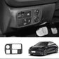 Passend für Hyundai Ioniq 6 Lichtschalter Rahmen Blende Carbon