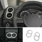 Passend für VW Tiguan 2010-2016 Lüftung Blenden Rahmen Zierblenden Silber