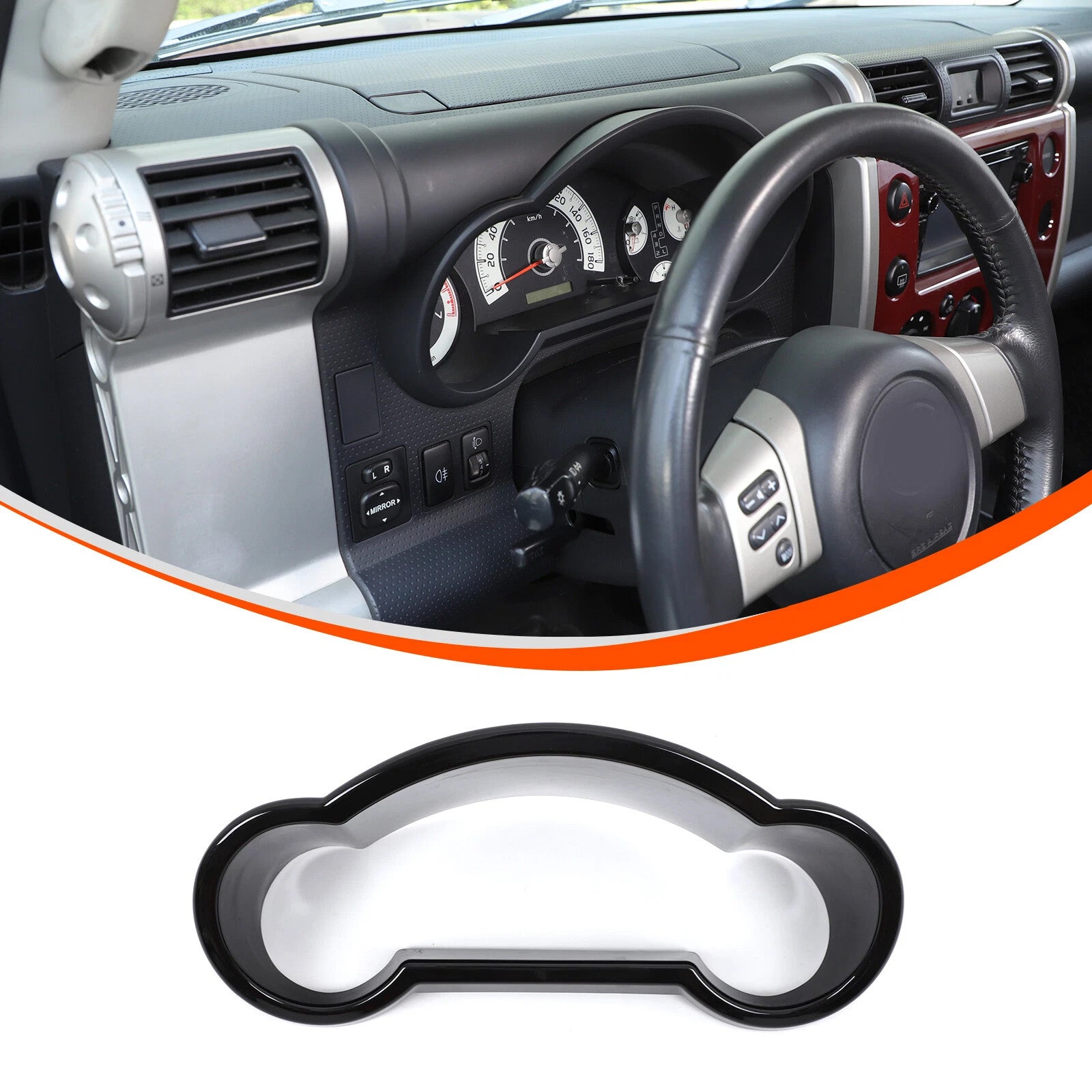 Passend für Toyota Fj Cruiser 2007-2021 Armaturenbrett Blende