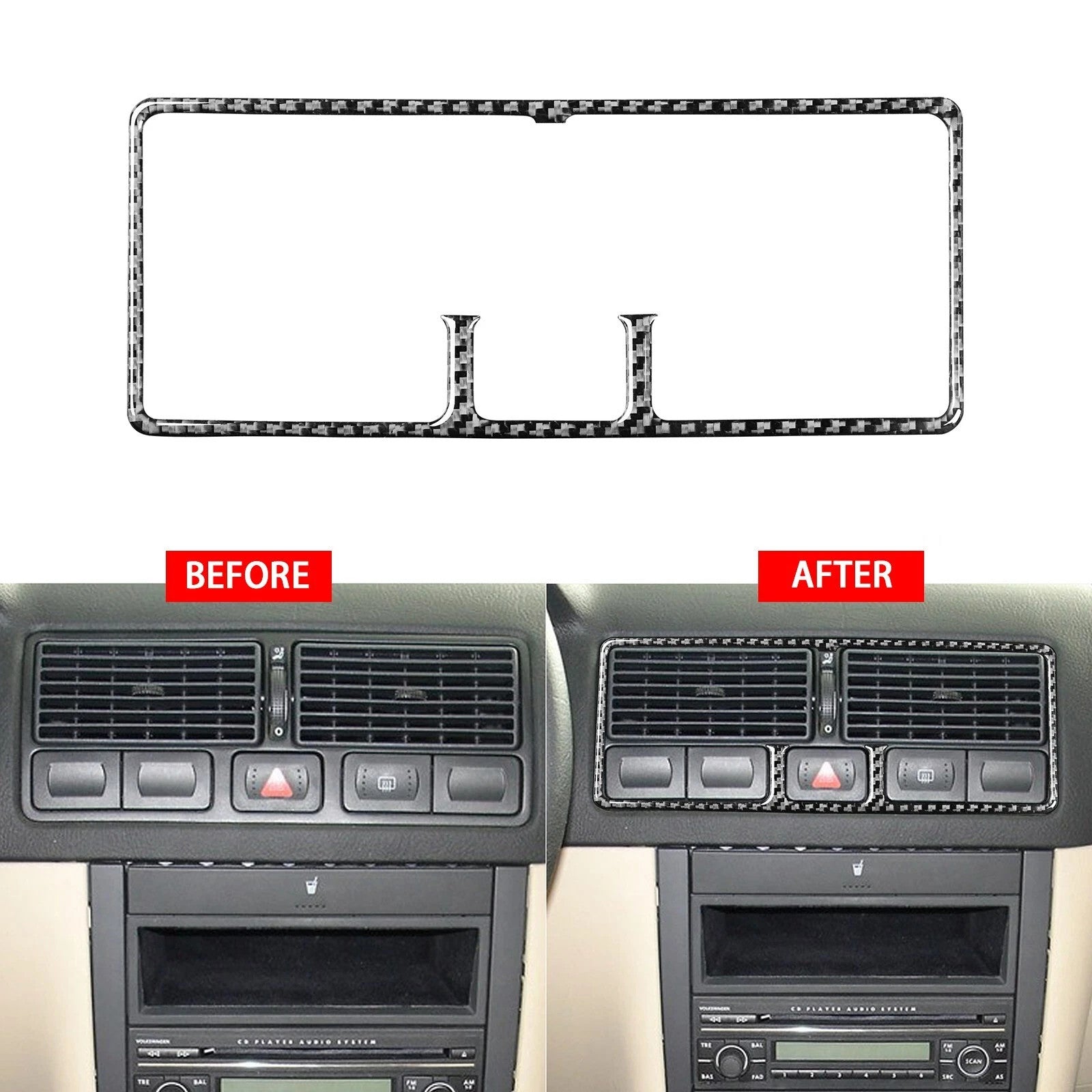 Passend für Vw Golf 4 Mk4 1999-2004 Lueftung Blende