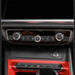 Passend für Audi Q3 F3 Radio Knopf Regler Blenden Abdeckung Rahmen